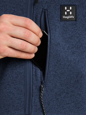 Haglöfs Athletic Fleece Jacket 'Risberg' in Blue