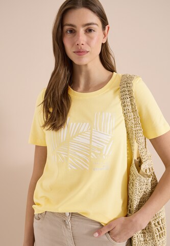 CECIL T-Shirt in Gelb: Vorderseite