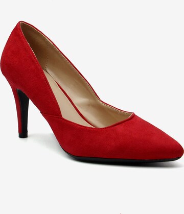 Celena - Zapatos con plataforma 'Carlotta' en rojo