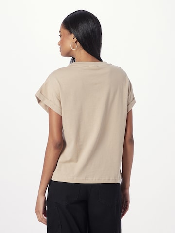 Noisy may T-shirt 'GABY' i beige