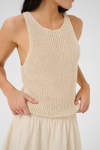 My Essential Wardrobe Knitted top in Beige