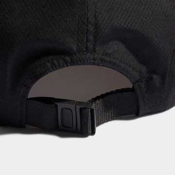 juoda ADIDAS PERFORMANCE Sportinė kepurė 'X 4D Heat.Rdy Five-Panel'