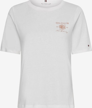 TOMMY HILFIGER T-Shirt in Beige: predná strana