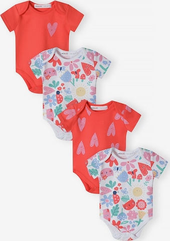 MINOTI Romper/Bodysuit in Red: front