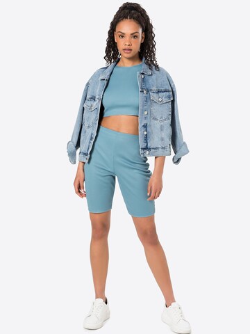 Missguided Sweat suit in Blue