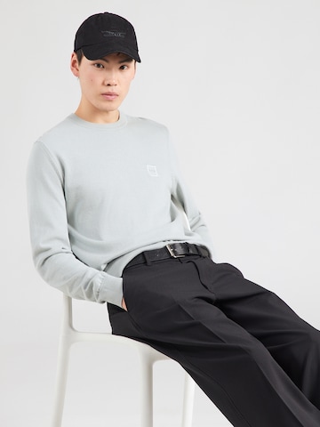 pilka BOSS Megztinis 'Kanovano_S': priekis