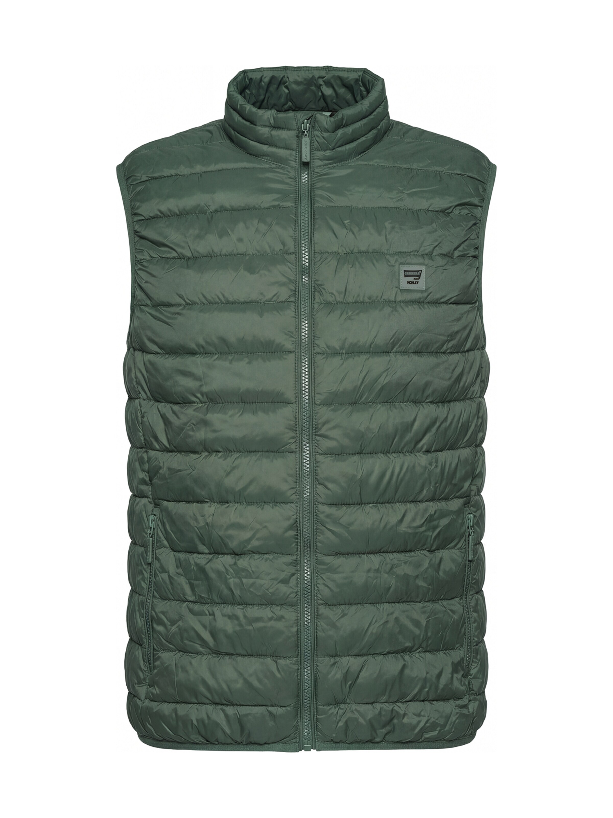 Carrera Jeans Weste 'Windproof'‌ in Grün: Vorderseite