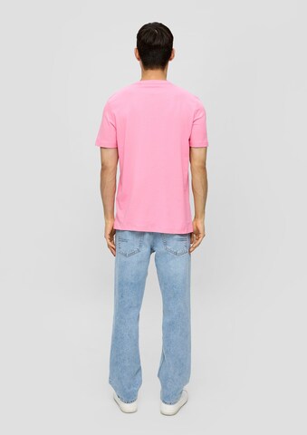 T-Shirt s.Oliver en rose : derrière