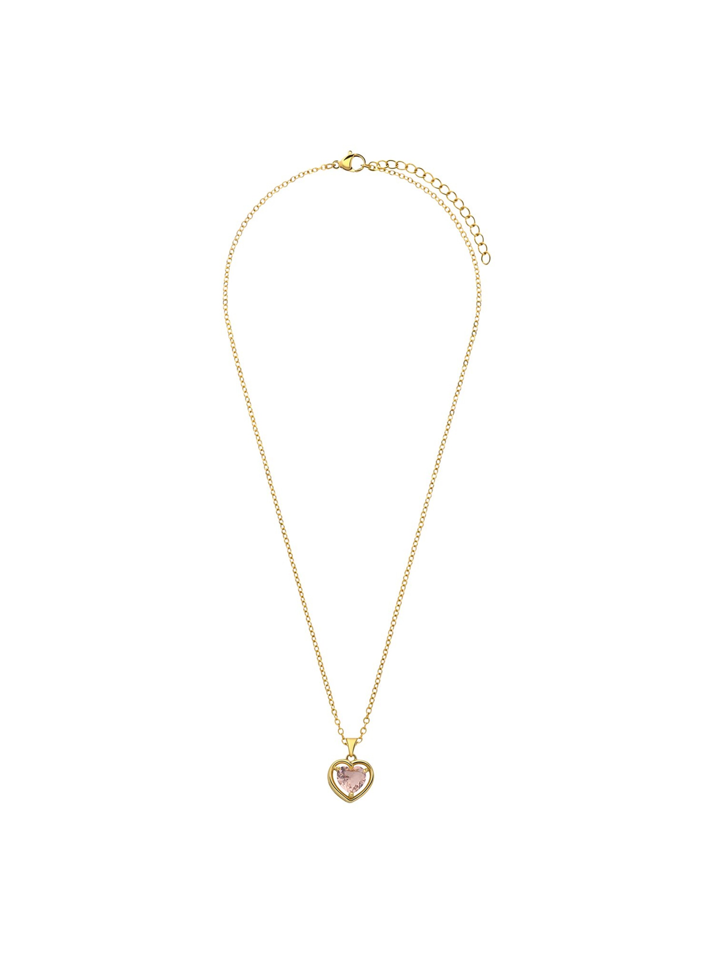 Lucardi Kette in Gold: Vorderseite