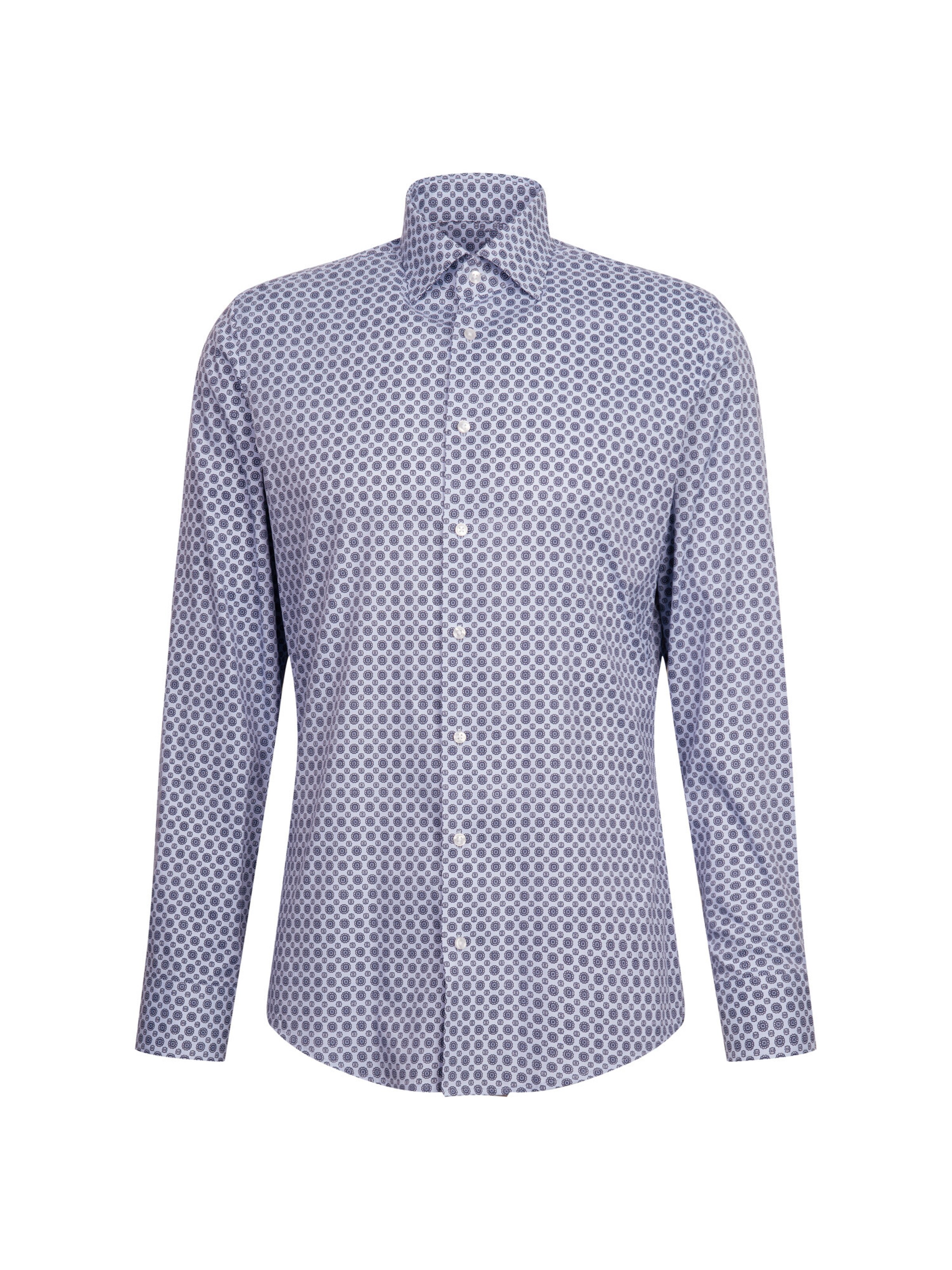 SEIDENSTICKER Slim fit Overhemd in Blauw: voorkant