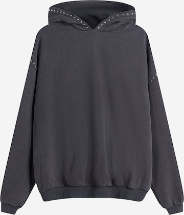 Felpa di Bershka in grigio: frontale