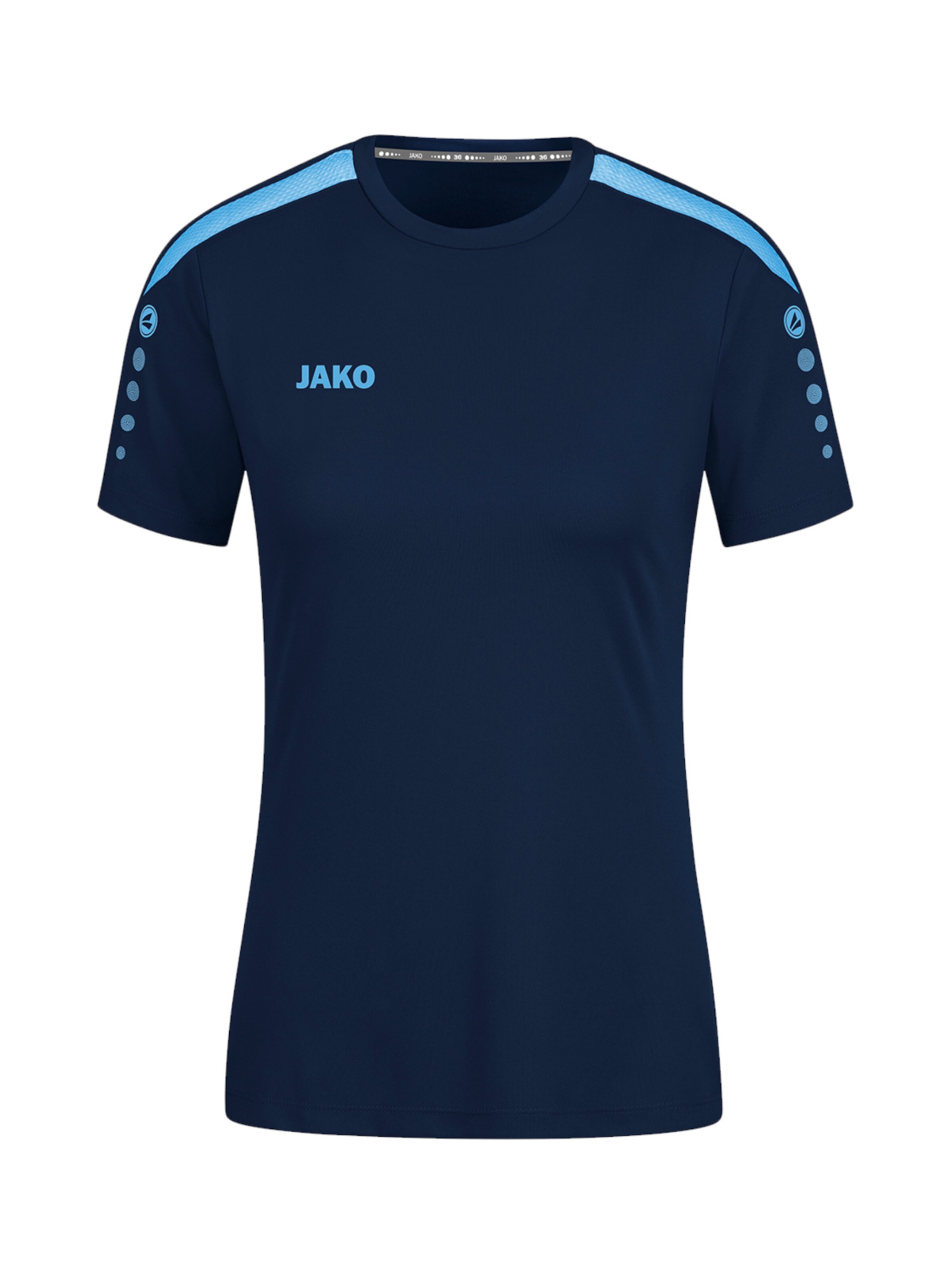 JAKO Performance Shirt 'Power KA' in Blue: front
