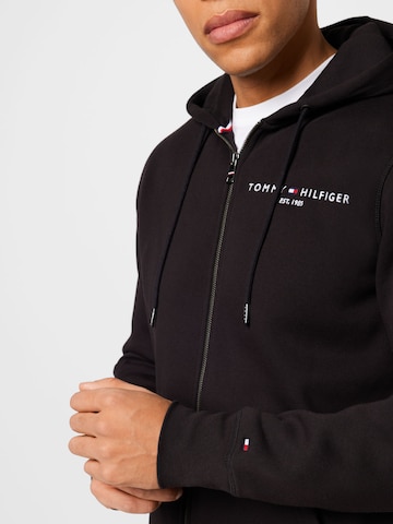 TOMMY HILFIGER - Casaco em moletão em preto