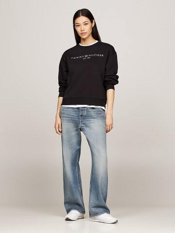 TOMMY HILFIGER Свитшот в Черный