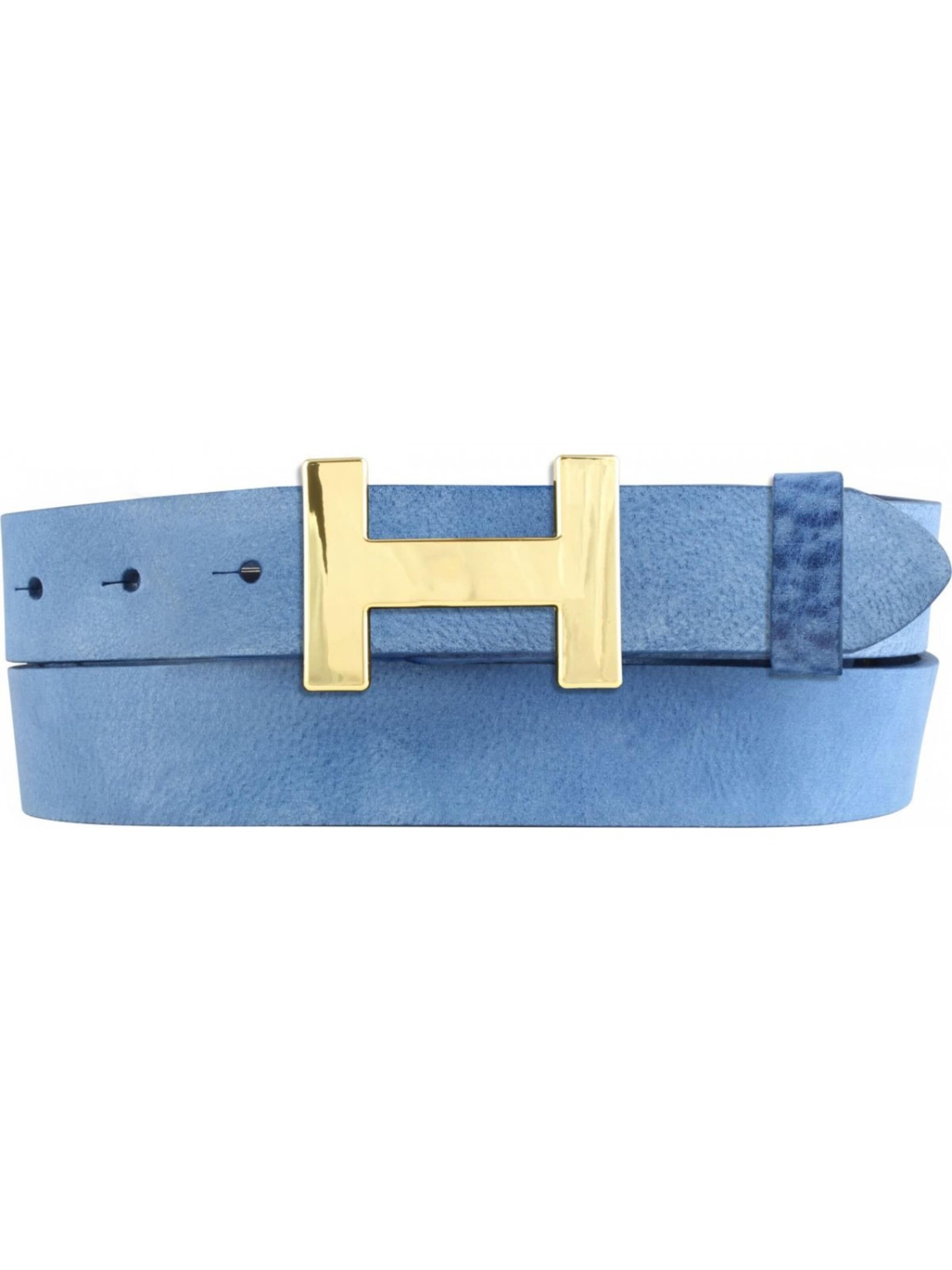 BELTINGER Belt 'Hermine' in Blue: front