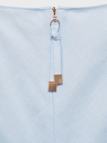 MANGO Jurk 'RODI-H' in Blauw