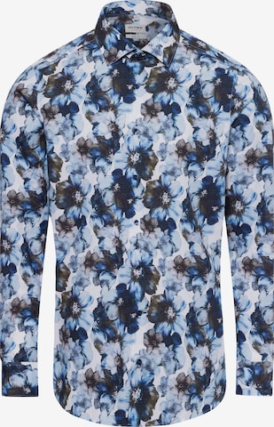 OLYMP Button Up Shirt in Blue: front