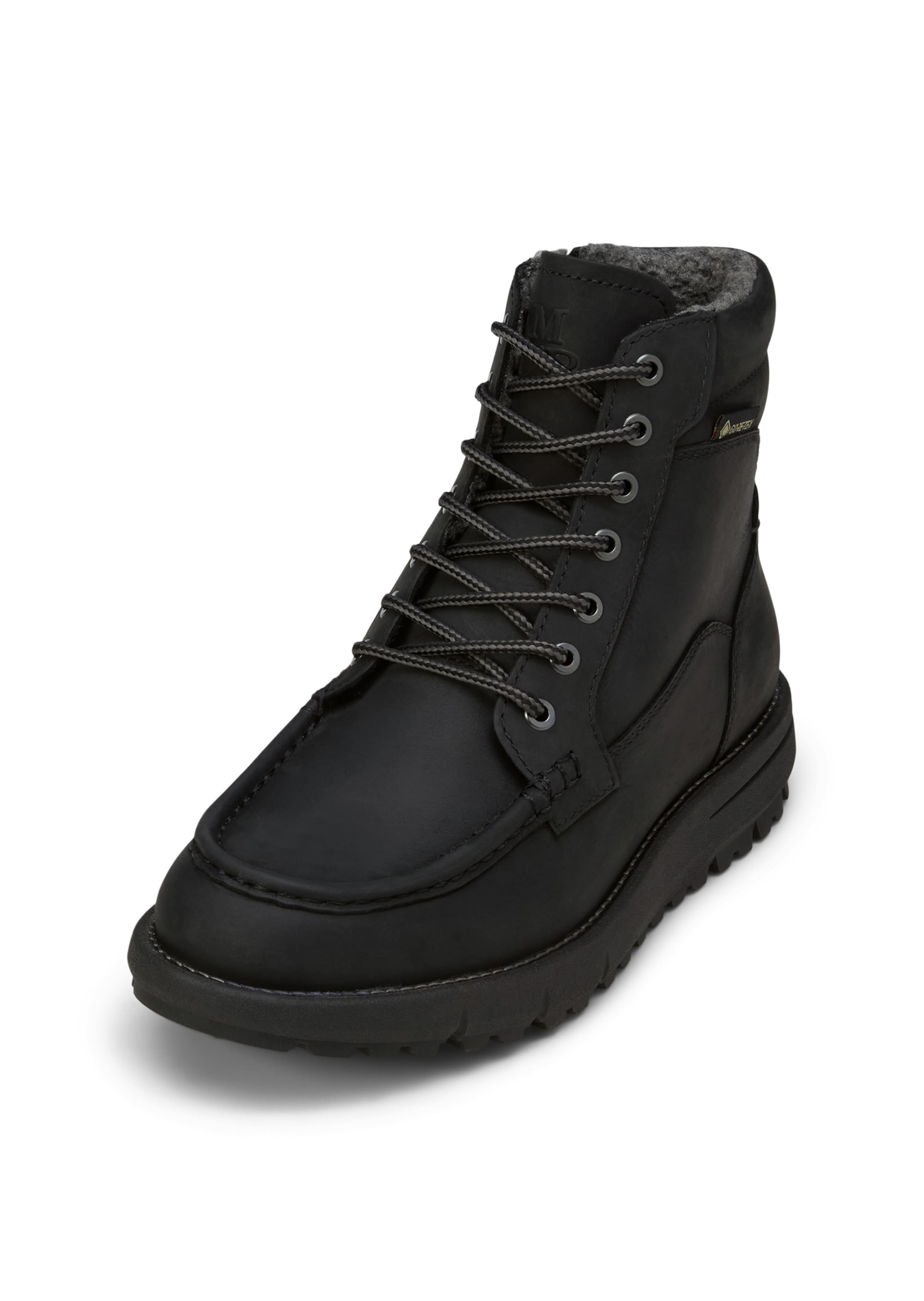 Marc O'Polo Schnürstiefel Model Marco GTX ' mit Gore-Tex ePE Membran ' in Schwarz: Vorderseite