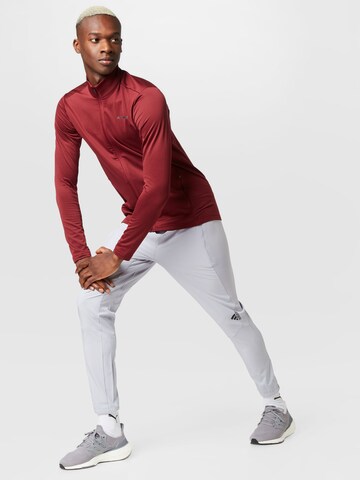 ADIDAS SPORTSWEARTapered Sportske hlače 'D4T' - siva boja