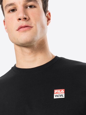 FILA T-Shirt 'Boris' in Schwarz