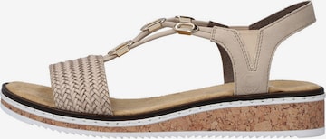 Rieker Sandals 'V3662' in Beige