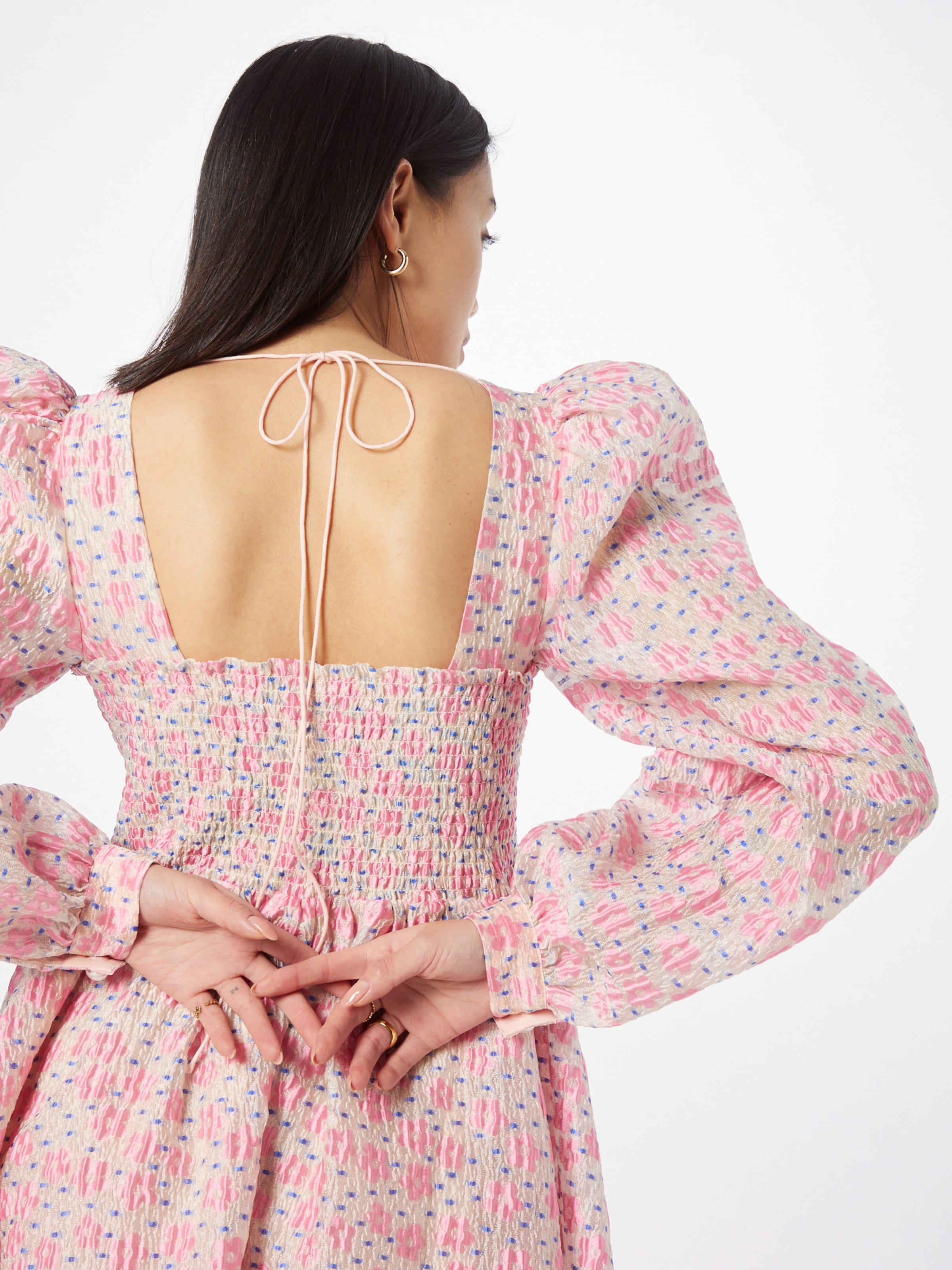Custommade Jurk Jenny in Pink Poederroze ABOUT YOU