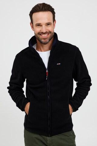 FQ1924 Fleece Jacket 'BROR' in Black: front