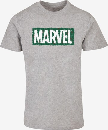 ABSOLUTE CULT Shirt 'Marvel - Holly' in Grijs: voorkant