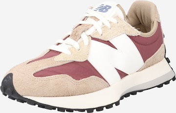 new balance - Sapatilhas baixas '327' em bege: frente