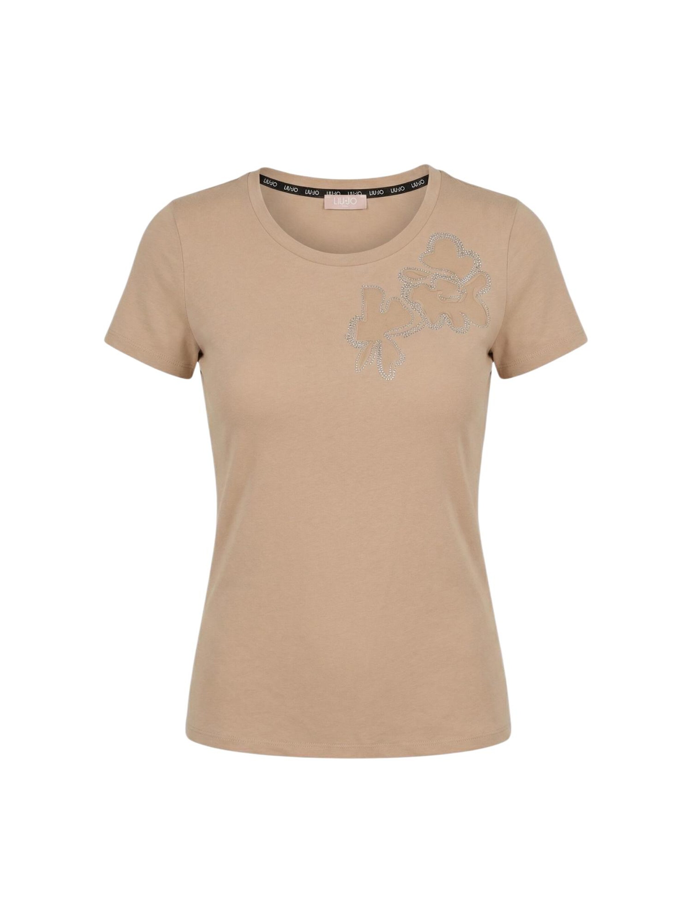 Top 'ECS MODA TA6155 JS923' di Liu Jo in beige
