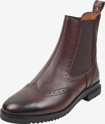 Crickit Chelsea Boot ' UDINE ' in Braun: Vorderseite