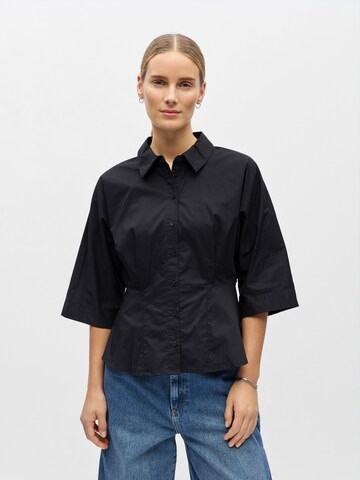 Camicia da donna 'OBJMerle Hope' di OBJECT in nero: frontale