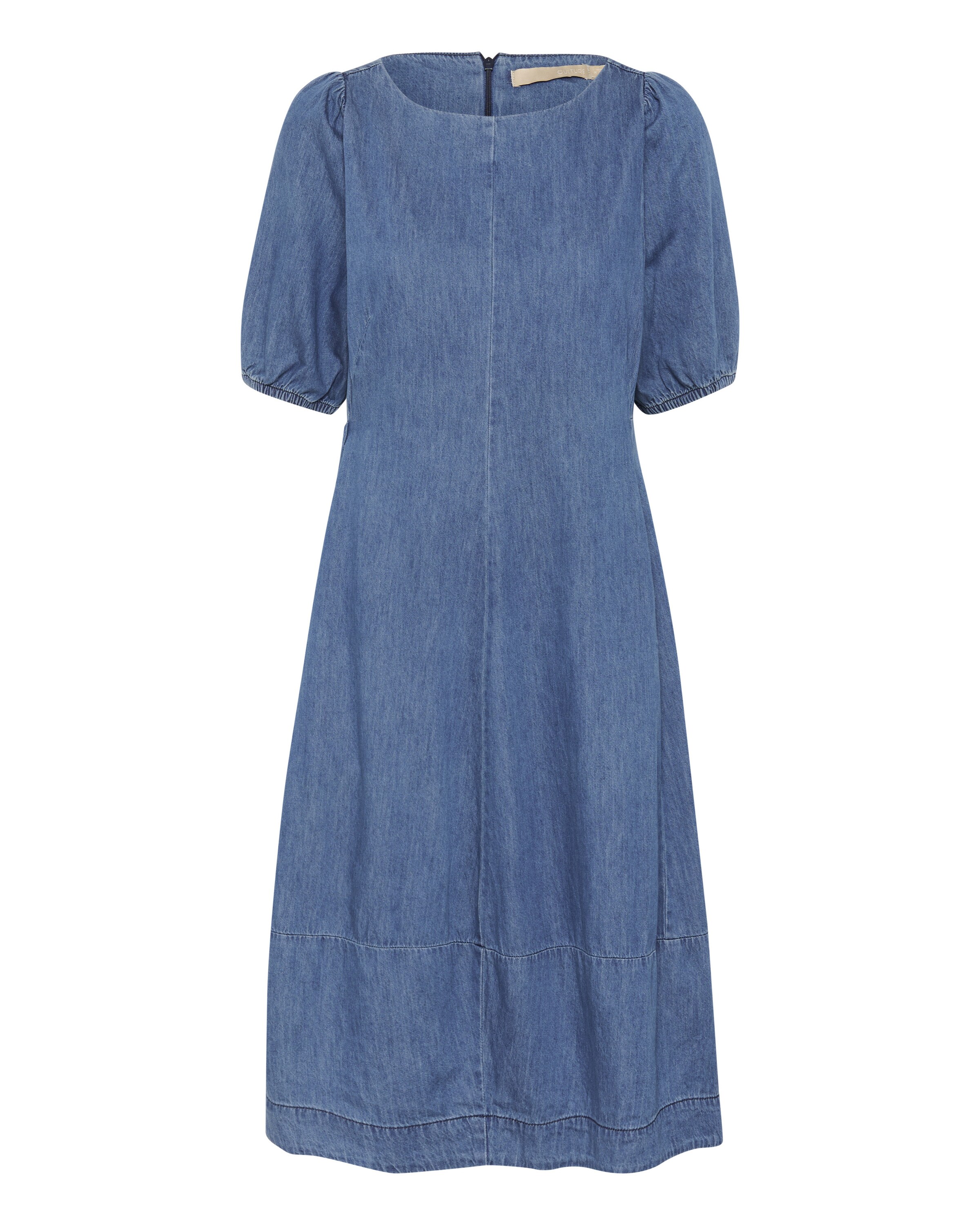 CULTURE Kjole 'Riva Arpa' i blå: forside