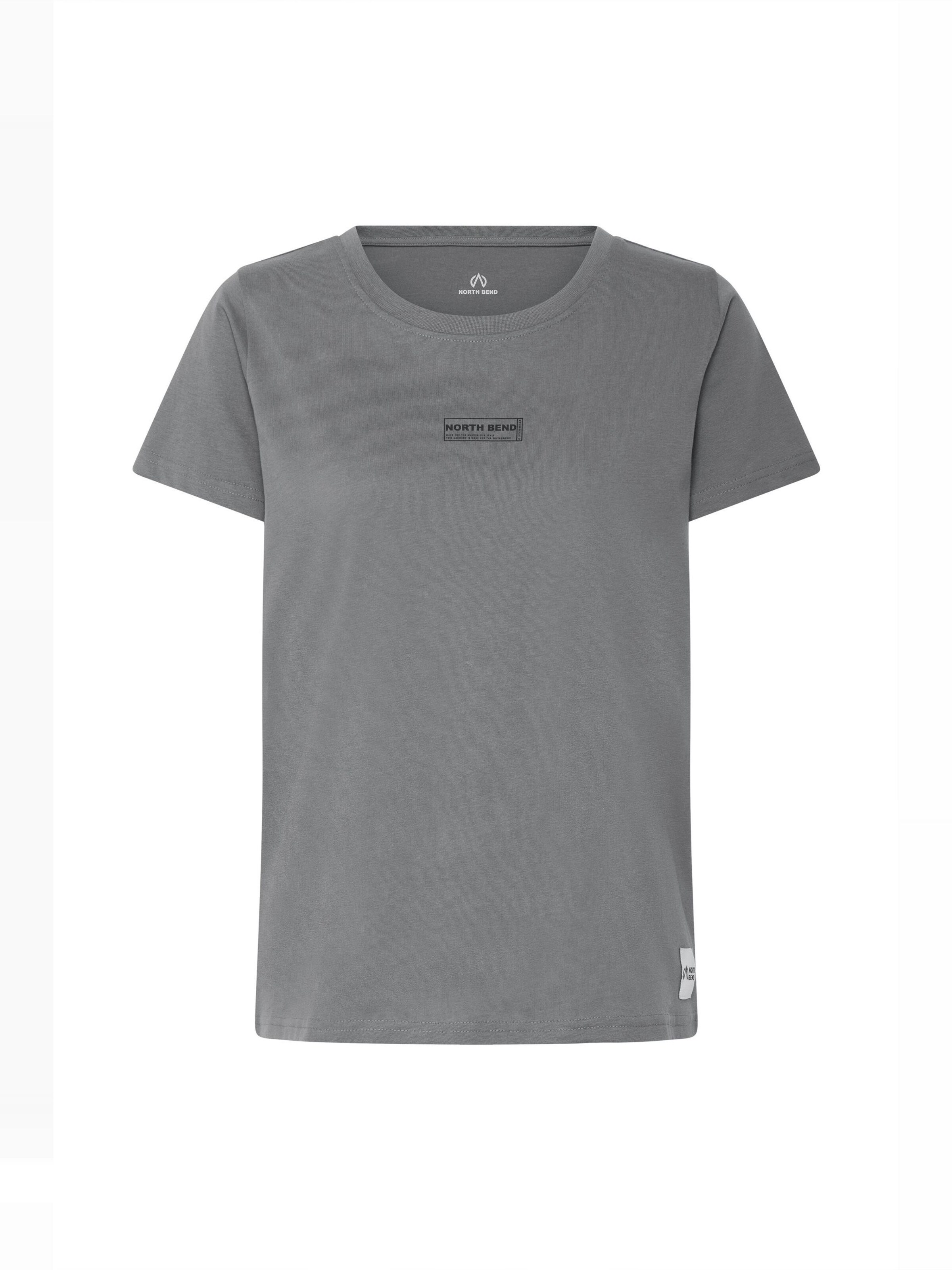 T-shirt ' NBKunt ' North Bend en gris : devant