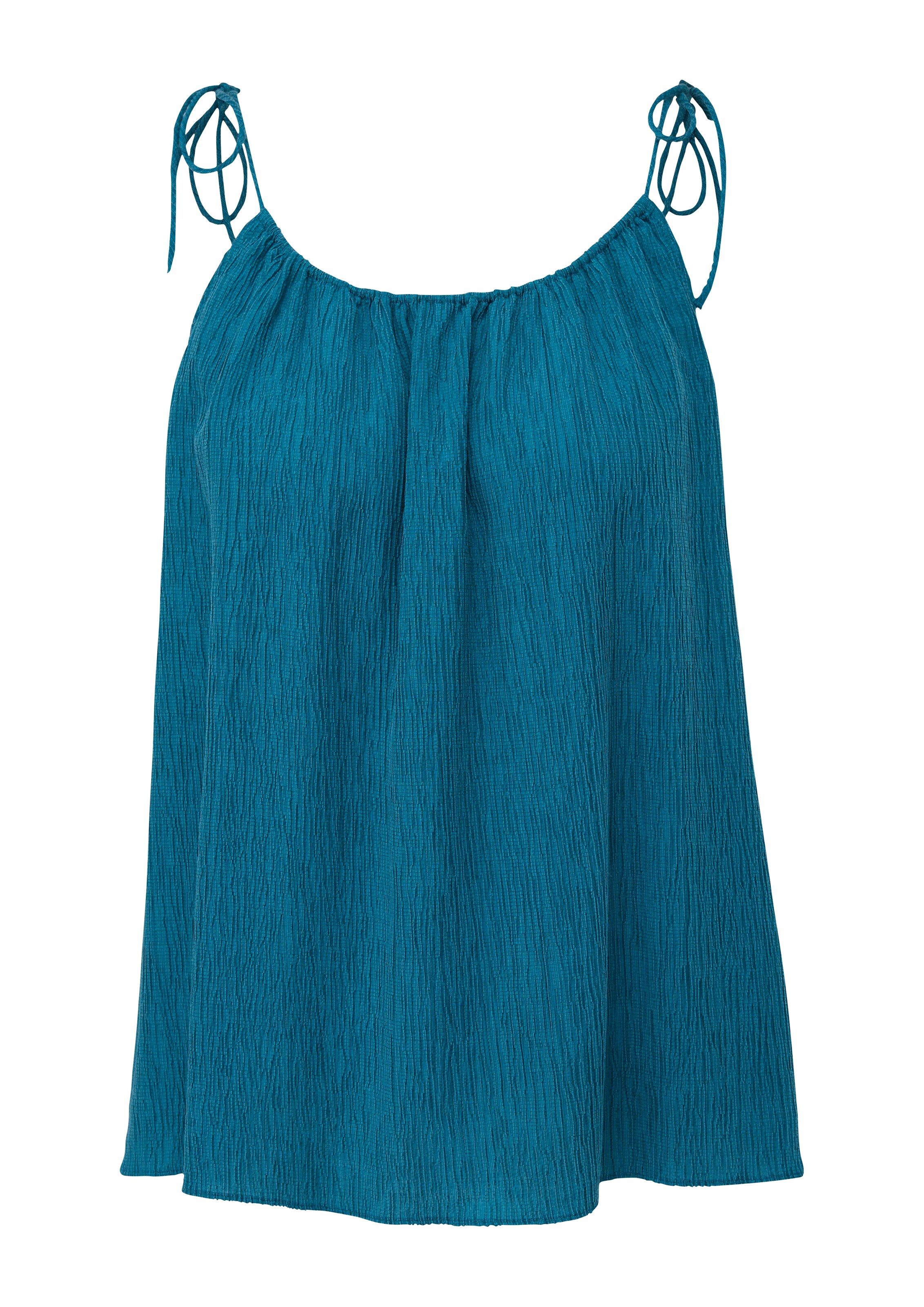 s.Oliver BLACK LABEL Top in Blau: Vorderseite