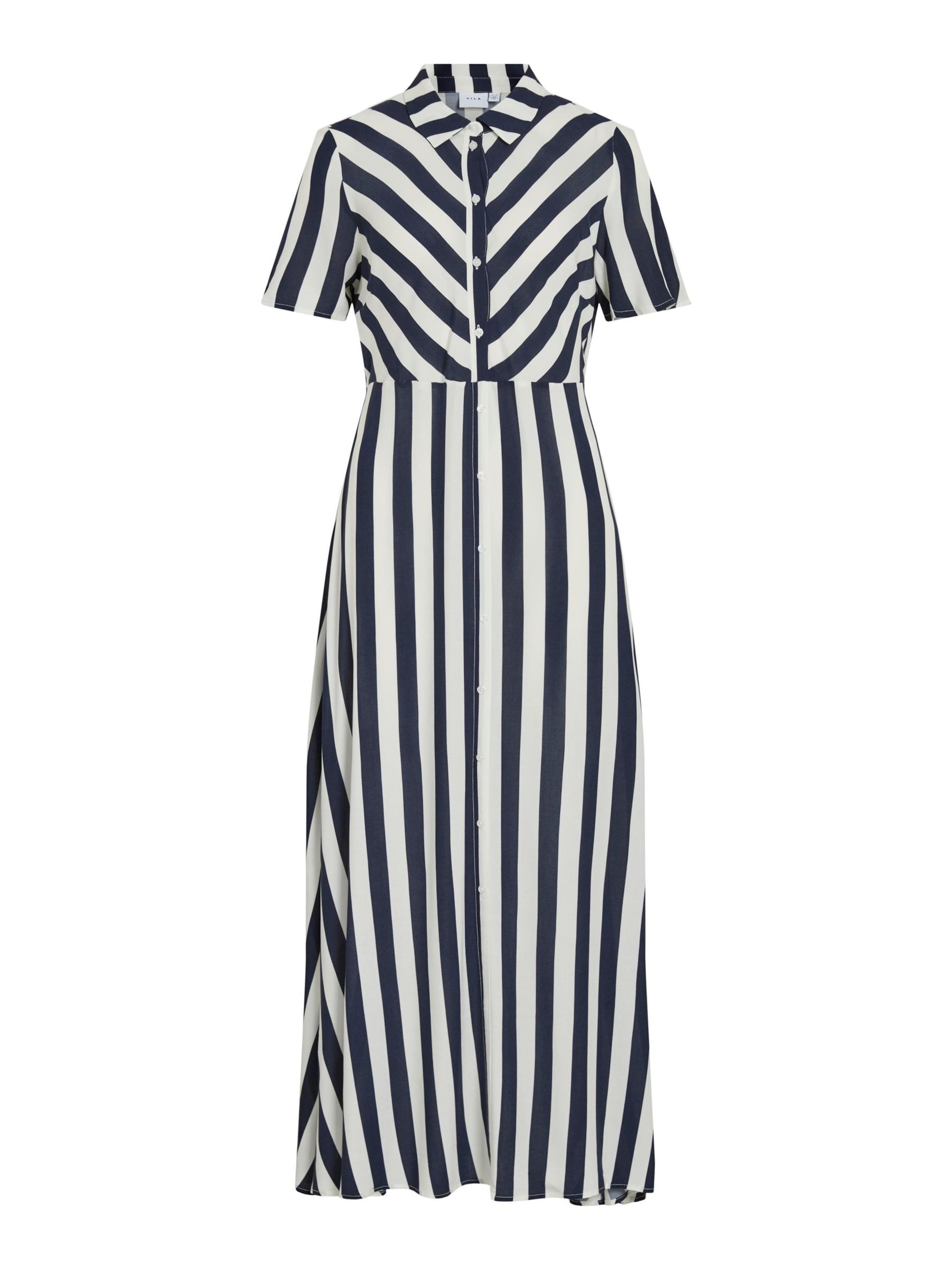 VILA Shirt dress in Blue: front