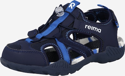 Reima Sapatos abertos em navy / azul escuro / branco, Vista do produto