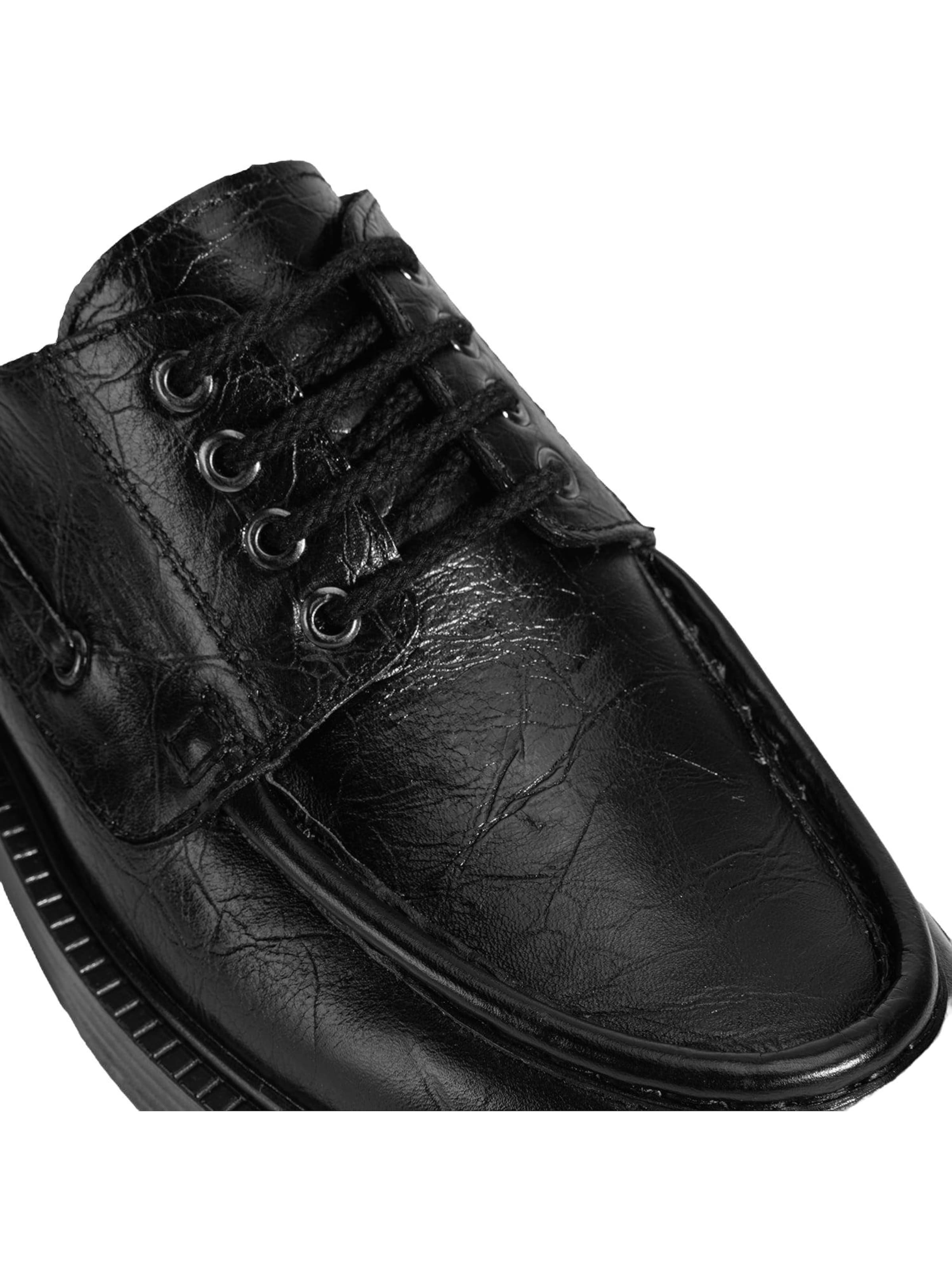 Desa Instappers 'Schnürschuhe' in Zwart