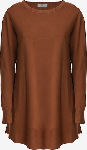 Influencer Свитер в Коричневый: спереди