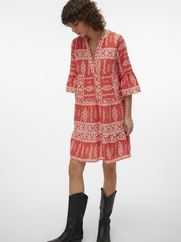 Tunique 'Dicthe' VERO MODA en rouge