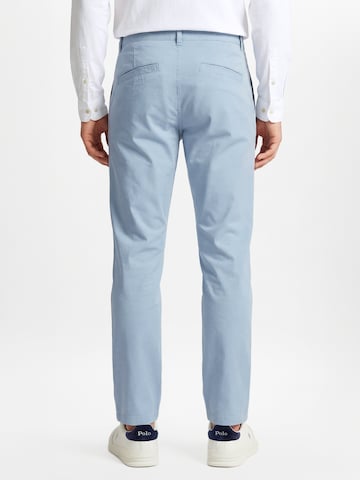 Regular Pantalon chino Nils Sundström en bleu