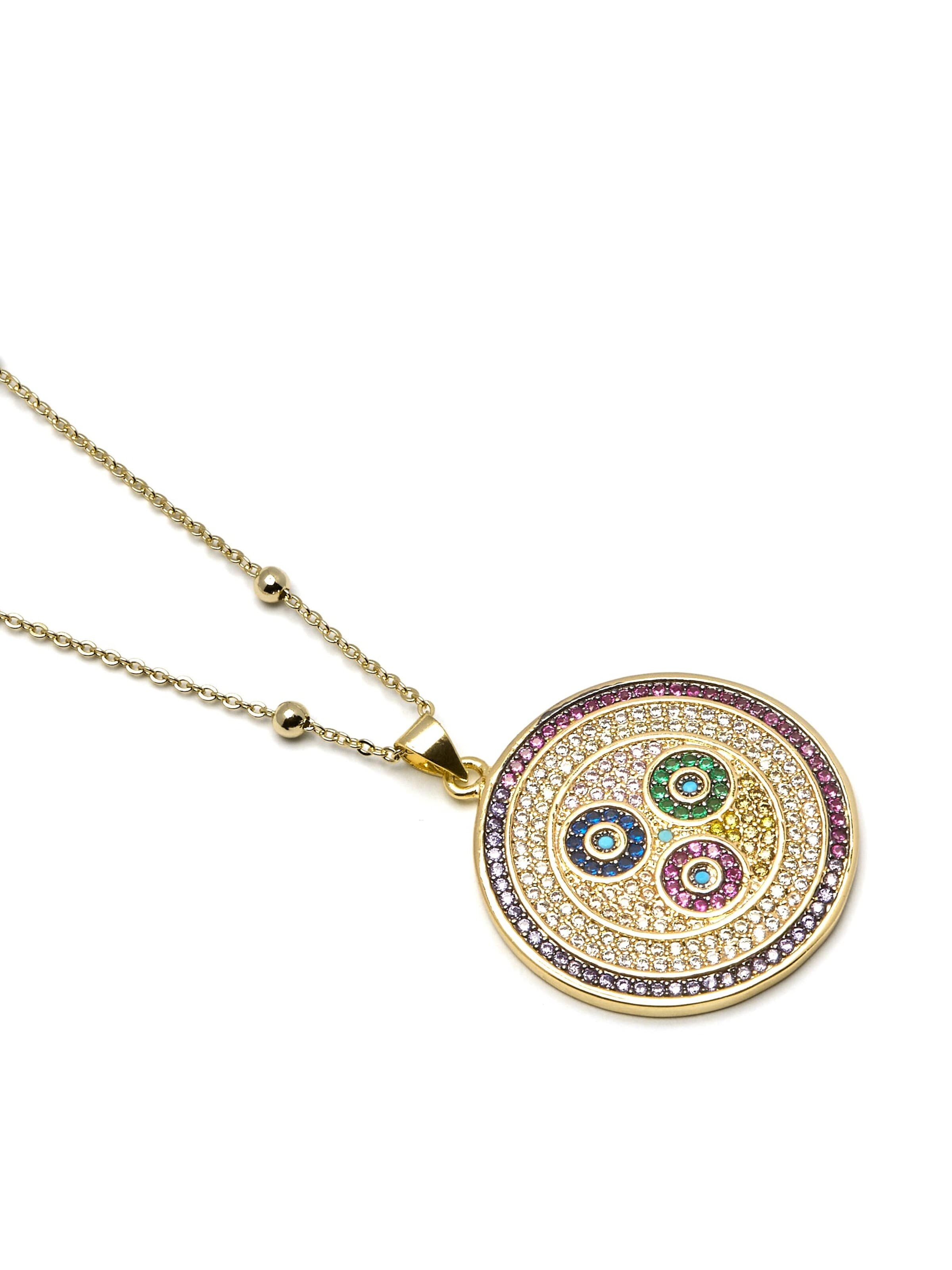 Luxenter Kette 'Purma'‌‌‌‌‌‌‌‌‌‌ in Mischfarben
