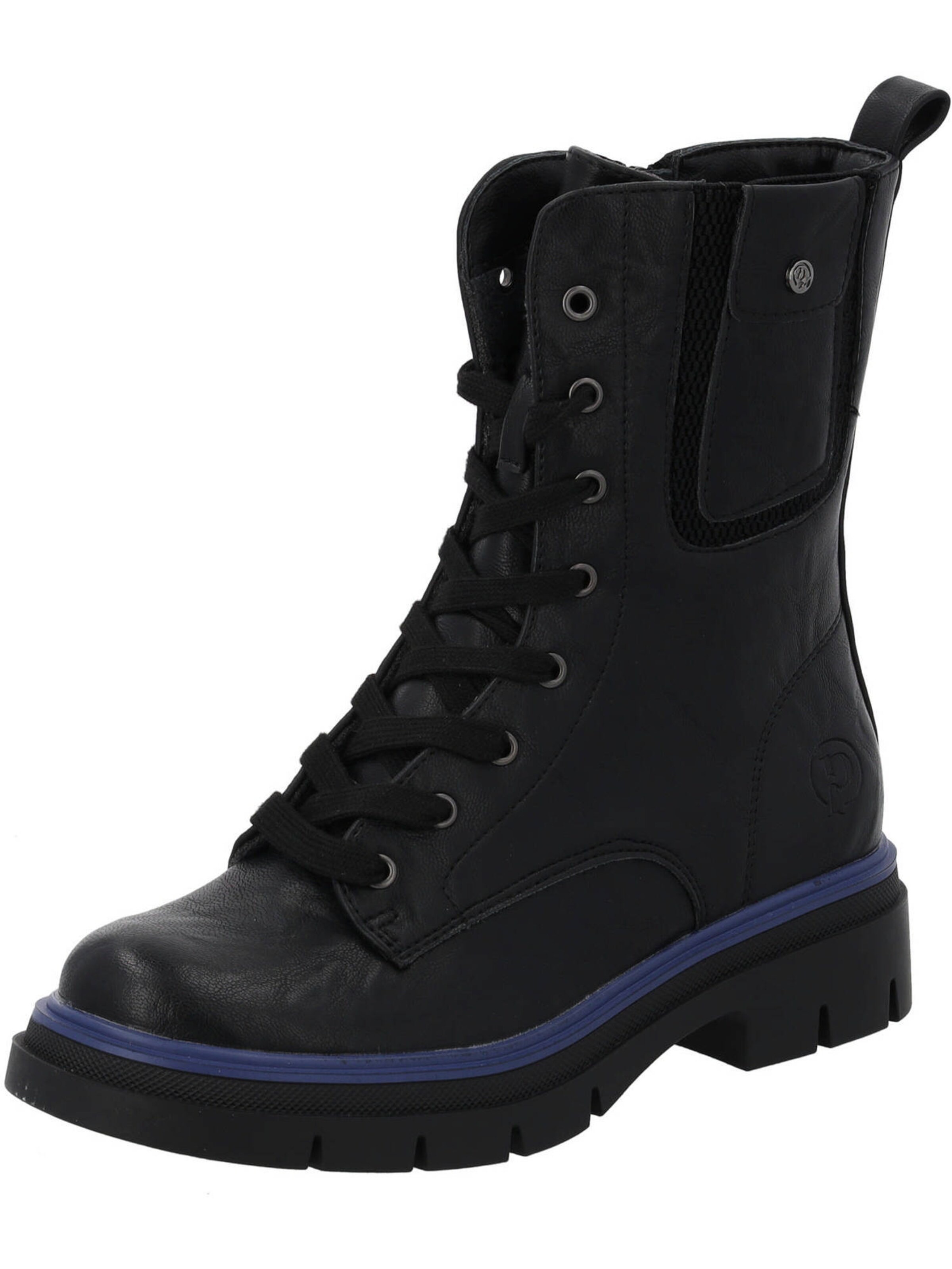 Palado by Sila Sahin Lace-up boot in Black: front