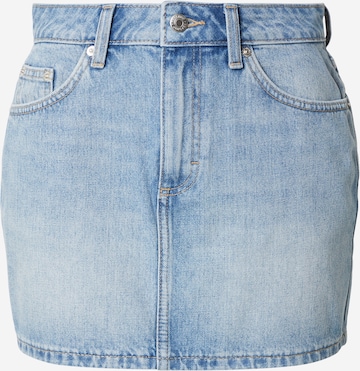 mėlyna TOPSHOP Sijonas 'SILJE': priekis