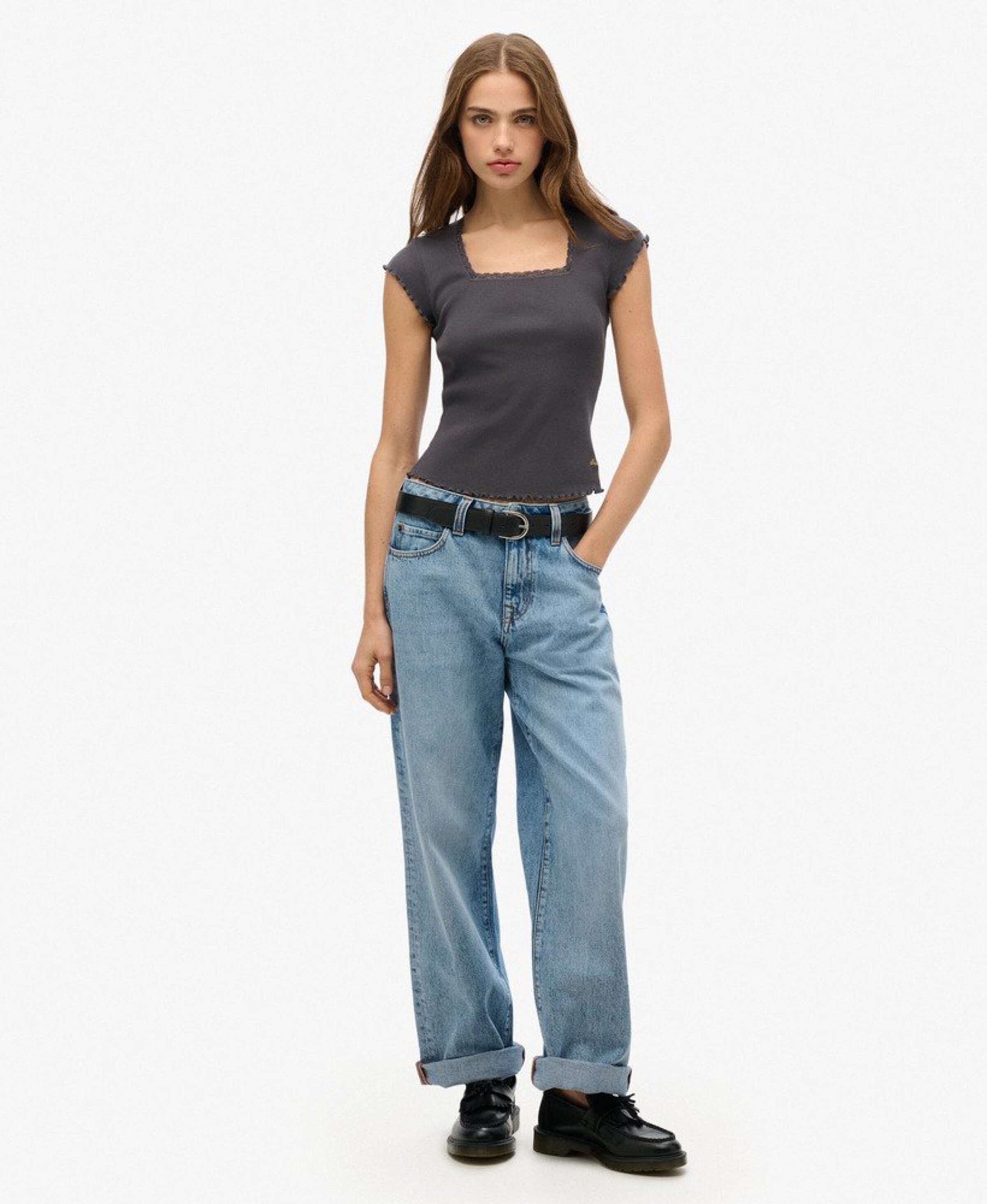 Superdry Shirt 'Essential' in Grey