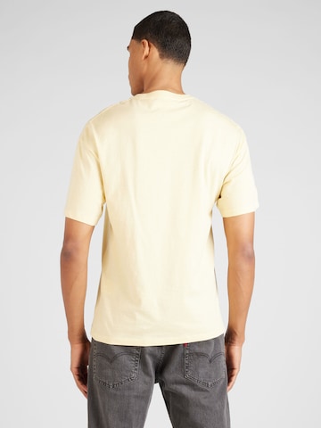 T-Shirt 'BLOCKPOP' JACK & JONES en jaune
