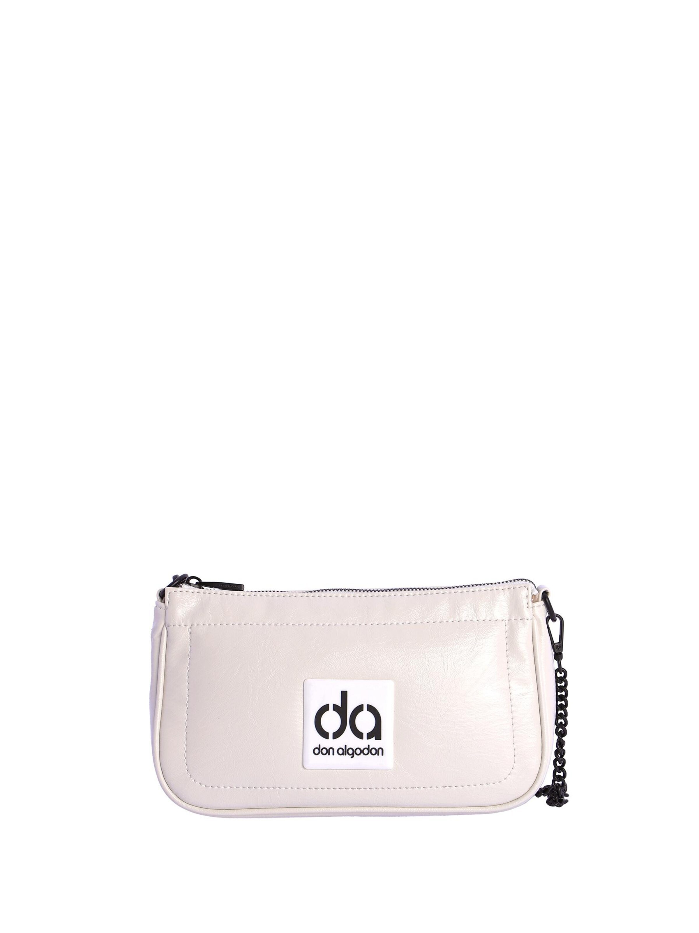 Don Algodon - Bolso de hombro 'Bolso' en blanco: frente