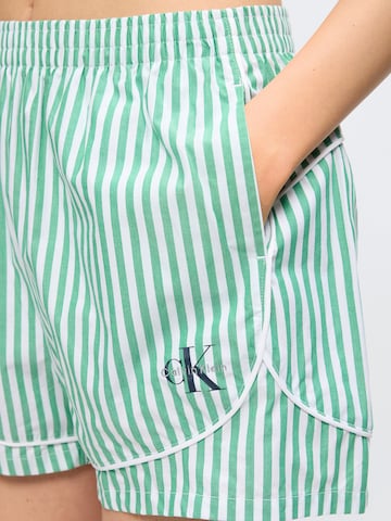 Calvin Klein Underwear Pizsama nadrágok - zöld