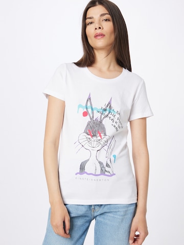 T-shirt EINSTEIN & NEWTON en blanc : devant