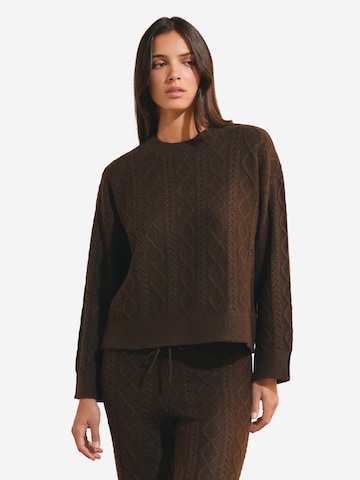 ETAM Schlafshirt 'Blanca' in Grau: Vorderseite